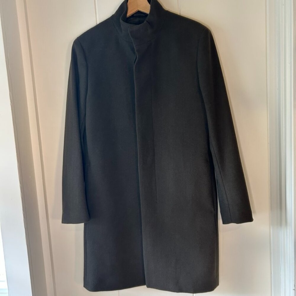 NWOT Forest Green Tailored MNG Men Wool Blend Jacket size S